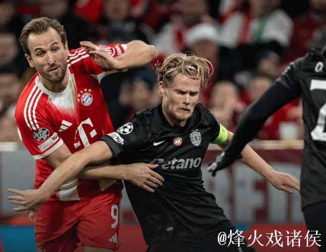 欧冠17岁新星卡尔4场3球 拜仁逆转葡萄牙体育3-1